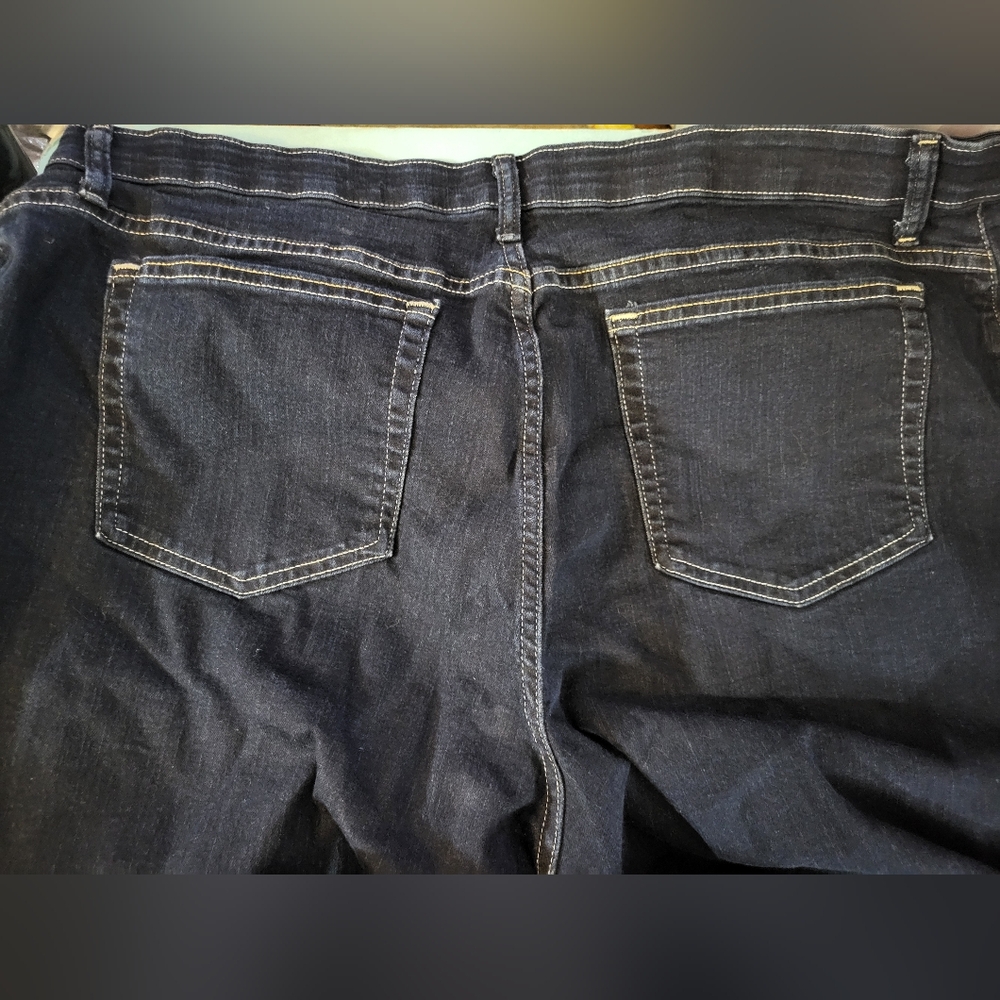 Lee Riders Dark Blue Women's Straight Leg Jeans sz 20L #860